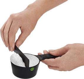 img 3 attached to 🥄 OXO Good Grips: 6-Piece Plastic Measuring Cups for Accurate & Easy Cooking Measurements