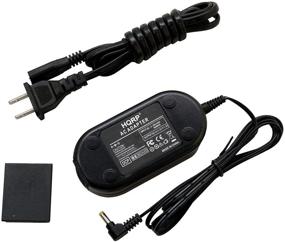 img 3 attached to Reliable AC Power Adapter Kit for Canon PowerShot SX540 HS, SX530 HS, SX710 HS, SX610 HS, SX700 HS, IXUS 105, 200 is, 210, 300 HS, 85 is, 95 is Digital Camera – Includes Euro Plug Adapter