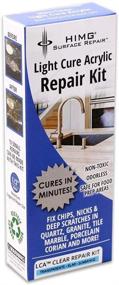 img 4 attached to LCA™ Clear, Light Cure Acrylic Kit: Easy DIY Surface Repair for Granite, Marble, and Porcelain