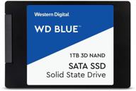 💾 wd blue 1tb 3d nand sata iii 6gb/s 2.5" internal ssd: high-performance storage solution logo