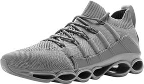 img 4 attached to 👞 Ultimate Comfort and Safety: DYKHMATE Lightweight & Breathable Men's Work Shoes