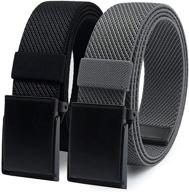 🎖️ 2-in-1 casual military elastic stretch belt logo