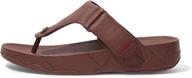 men's fitflop track open toe sandals – ideal footwear for loafers & slip-ons logo