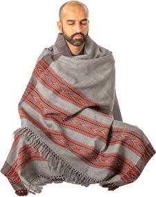 img 2 attached to 🧘 Om Shanti Crafts Oversized Men's Accessories for Mindful Meditation
