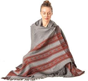 img 3 attached to 🧘 Om Shanti Crafts Oversized Men's Accessories for Mindful Meditation