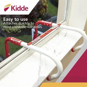 img 1 attached to 🧗 Kidde Fire Escape 2-Story Ladder with Anti-Slip Rungs, 13-Foot Escape Rope Ladder