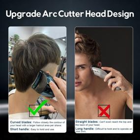 img 3 attached to 🔥 Efficient Self-Haircut Kit for Men: Sceafunny Shortcut Self-Haircut Kit - Cordless Electric Trimmer for Quickcut Hair Clippers, Buzz Cut Razor, Perfect Home Hair Cutting Machine