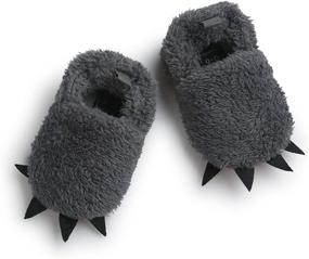 img 3 attached to 👞 TMEOG Anti Slip Slipper Booties: Boys' Shoes with Superior Traction