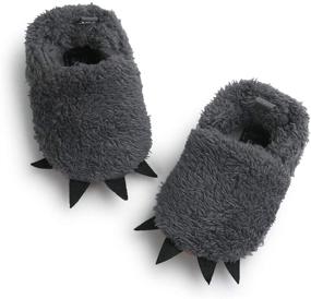 img 1 attached to 👞 TMEOG Anti Slip Slipper Booties: Boys' Shoes with Superior Traction