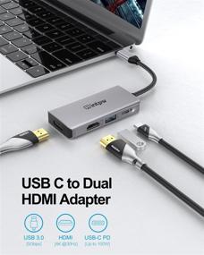 img 3 attached to Enhanced Thunderbolt Monitor Adapter with Seamless Delivery Compatibility