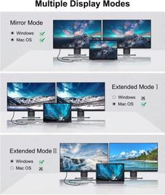 img 1 attached to Enhanced Thunderbolt Monitor Adapter with Seamless Delivery Compatibility