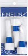 fine line david ford 3-pack 🎨 20 gauge caps for 1-2oz fluid acrylic bottles logo