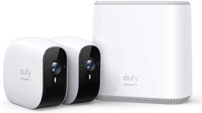 img 4 attached to 📷 Беспроводная система домашней камеры безопасности eufy Security eufyCam E - срок службы батареи 365 дней, 1080p HD, защита от влаги IP65, ночное видение, совместима с Alexa - комплект из 2 камер, без ежемесячной платы.
