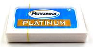 🪒 personna platinum blades (pack of 10) - enhance your shaving experience with personna blades logo