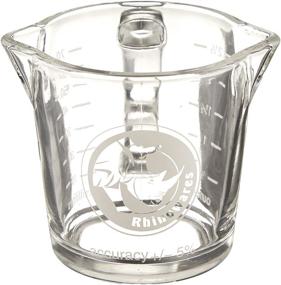 img 2 attached to ☕️ Rhino Coffee Gear Double Shot Glass - Perfect for Espresso Lovers (Pack of 1)