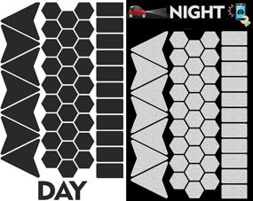 img 3 attached to Visibility Reflective Honeycomb Reflector Universal