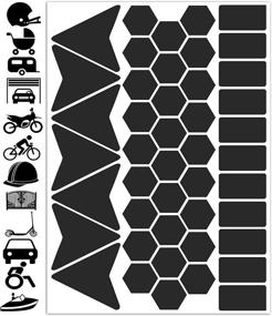 img 4 attached to Visibility Reflective Honeycomb Reflector Universal