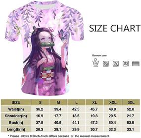 img 1 attached to Nikuclg Pritnted Novelty Cosplay Color4 Medium Men's Clothing in Shirts