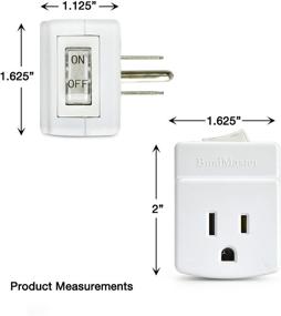 img 3 attached to ⚡ Enhanced Safety with BindMaster Grounded Single Adapter Indicator for Industrial Electrical