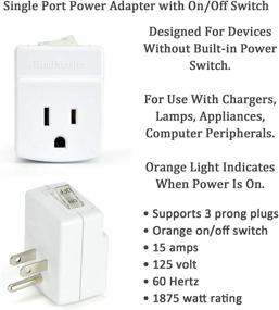 img 2 attached to ⚡ Enhanced Safety with BindMaster Grounded Single Adapter Indicator for Industrial Electrical