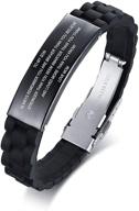 courage inspiration silicone bracelets wristband logo