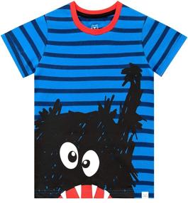 img 4 attached to Harry Bear Boys Monster T Shirt
