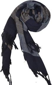 img 3 attached to Zaina Unisex Cotton Sober Scarf