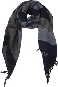 img 2 attached to Zaina Unisex Cotton Sober Scarf