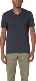 img 4 attached to 👕 Ultimate Comfort and Style: Vince Favorite Cotton Sleeve V Neck Men's Clothing