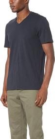 img 2 attached to 👕 Ultimate Comfort and Style: Vince Favorite Cotton Sleeve V Neck Men's Clothing