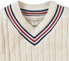 img 2 attached to Henry White Boys' Tennis Sweater - Ideal for Boys' Clothing and Sweater Needs