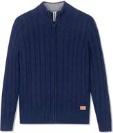 👕 stylish kid nation cardigan: ideal boys' uniform sweater! logo