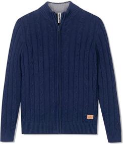 img 4 attached to 👕 Stylish Kid Nation Cardigan: Ideal Boys' Uniform Sweater!