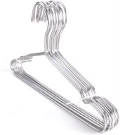 👕 hazoulen kids stainless steel hangers - space saving hangers for closets, 10 pack логотип