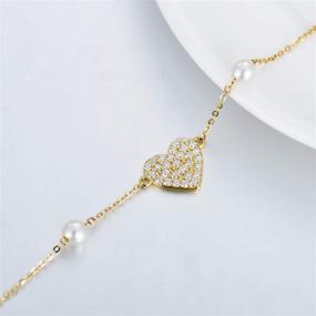 img 3 attached to 💎 Exquisite Anklet Jewelry Bracelets: Perfect Girlfriend Present for Women's Jewelry Collection