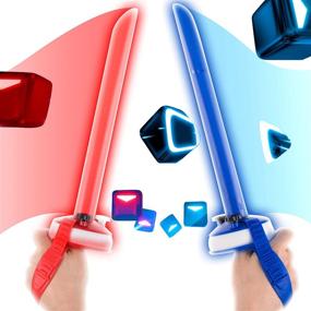 img 3 attached to Улучшите свой опыт игры в Oculus Quest 2 с ручками контроллера X-super Home Beat Saber.