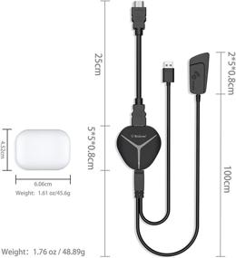 img 2 attached to Высокопроизводительный беспроводной адаптер HDMI at-MiZhi 4K: потоковое воспроизведение HD-контента с iPhone/Mac/Android на телевизор/проектор с поддержкой Miracast и Airplay DLNA.