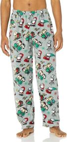 img 1 attached to 🥜 Peanuts Family Sleepwear for Merry Adults XL