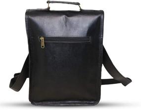 img 1 attached to Leather Messenger Shoulder Vintage Compatible Tablet Accessories