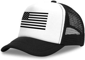 img 3 attached to OASC321 Kids American Trucker Baseball Boys' Accessories