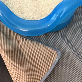 img 4 attached to 🐱 Pioneer Pet Reversible Litter Mat - Large size, 36 x 24 inches