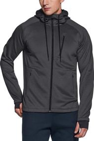 img 4 attached to TSLA TM MKJ03 BLK_Large Performance Training Full Zip Sports & Fitness for Running