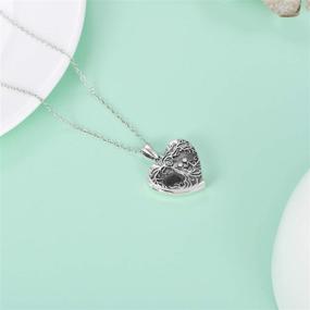 img 1 attached to 💎 Sterling Pendant Memorial Girls' Necklace Pictures: Exquisite Jewelry for Cherished Memories