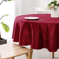 🏞️ polyester checkered rndrsse tablecloth - easily washable for optimal performance логотип