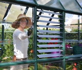 img 1 attached to 🏢 Enhance Your Rion Greenhouse with the Rion Side Louver Window