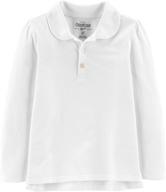 kosh girls' sleeve uniform shirt - girls' tops, tees & blouses clothing logo