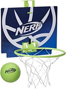 img 4 attached to 🏀 NERF Nerfoop Classic Basketball Favorite: Endless Fun with Indoor Mini Hoop