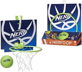 img 3 attached to 🏀 NERF Nerfoop Classic Basketball Favorite: Endless Fun with Indoor Mini Hoop