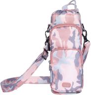 👜 женская сумка lug huggie с держателем для бутылки воды через плечо: идеальный компаньон для прогулок. логотип