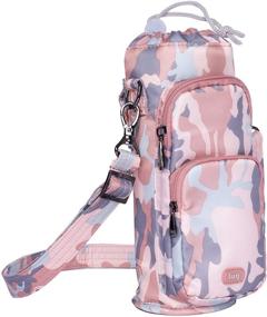 img 3 attached to 👜 Женская сумка Lug Huggie с держателем для бутылки воды через плечо: идеальный компаньон для прогулок.